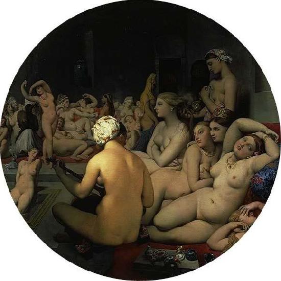Jean Auguste Dominique Ingres The Turkish Bath oil painting image